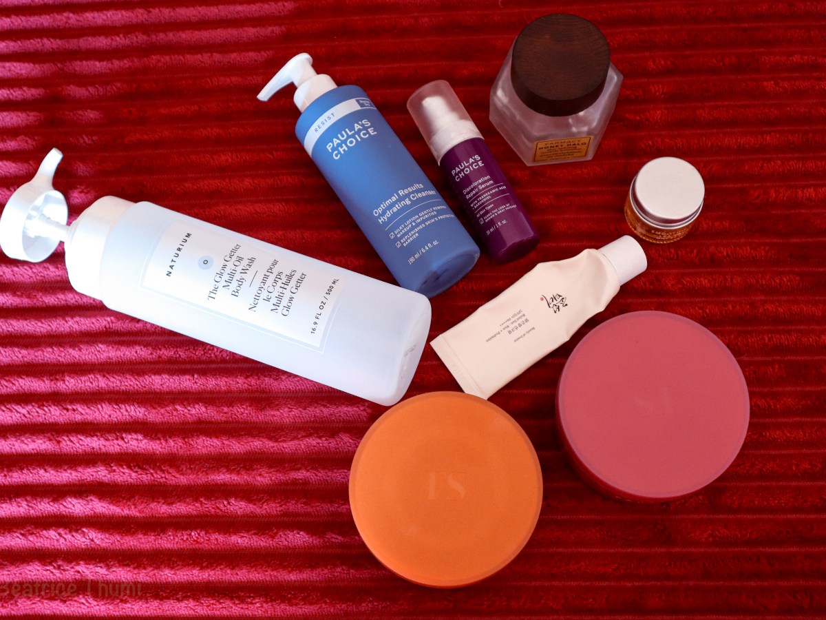 Recent Face and Body Care Products I&nbsp;recommend